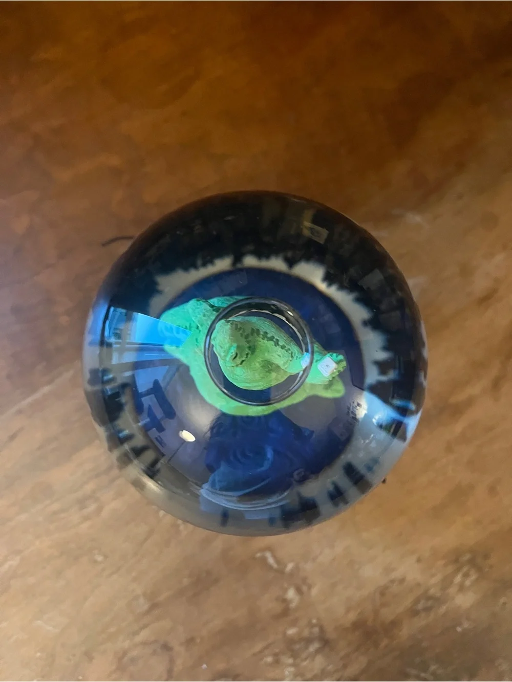Disney Nightmare Before Christmas Oogie Boogie Vintage Halloween Snow Globe